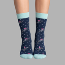 House of Tweed Pure Luxury Women's Bamboo Socks - Animal Pattern Collection