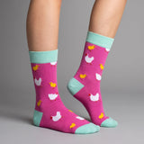 House of Tweed Pure Luxury Women's Bamboo Socks - Animal Pattern Collection