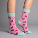 House of Tweed Pure Luxury Women's Bamboo Socks - Animal Pattern Collection
