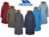 Trespass Audrey Womens Ladies Long Waterproof Parka Coat - Premium clothing from Trespass - Just $64.99! Shop now at Warwickshire Clothing