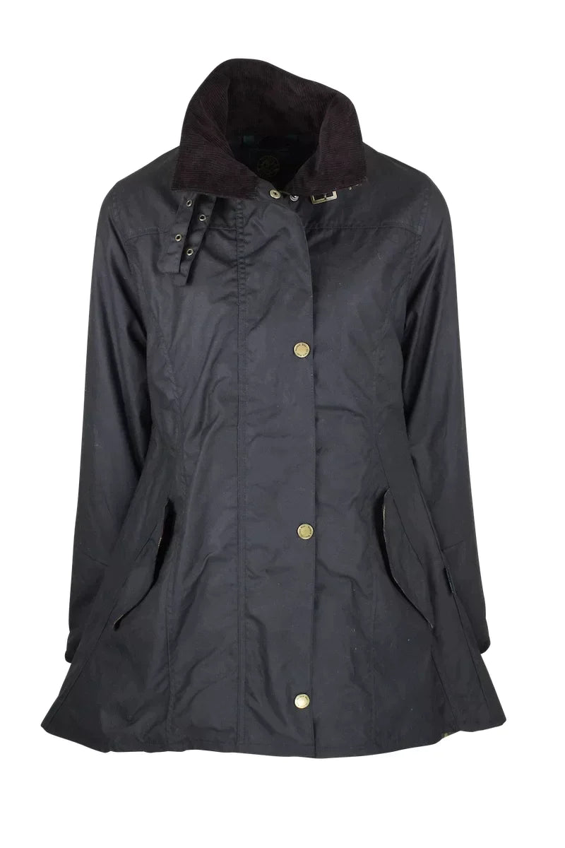 Oxford Blue Ladies Olivia Wax Jacket - Premium clothing from Oxford Blue - Just $169! Shop now at Warwickshire Clothing