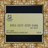 Warwickshire Clothing Gift Card - Just £10! Shop now at Warwickshire Clothing. 