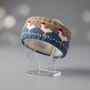 Ladies Knitted Animal Motif Headbands - Fleece-Lined Ear Warmers