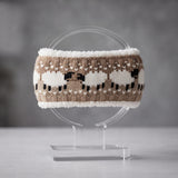 Ladies Knitted Animal Motif Headbands - Fleece-Lined Ear Warmers
