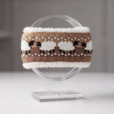 Ladies Knitted Animal Motif Headbands - Fleece-Lined Ear Warmers