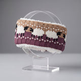 Ladies Knitted Animal Motif Headbands - Fleece-Lined Ear Warmers