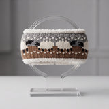 Ladies Knitted Animal Motif Headbands - Fleece-Lined Ear Warmers