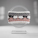 Ladies Knitted Animal Motif Headbands - Fleece-Lined Ear Warmers