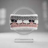 Ladies Knitted Animal Motif Headbands - Fleece-Lined Ear Warmers