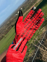 eGLOVE Run Gloves – Red | Touchscreen Running Gloves