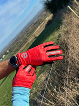 eGLOVE Run Gloves – Red | Touchscreen Running Gloves