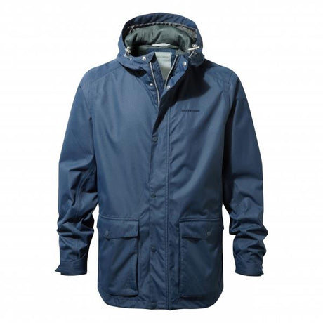 Craghoppers Mens Classic Kiwi Waterproof Jacket With 7 Pockets - Just £59.99! Shop now at Warwickshire Clothing. 