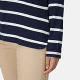 Women's Helvine Striped Sweatshirt | Navy White Stripe - Premium clothing from Regatta - Just $27.99! Shop now at Warwickshire Clothing