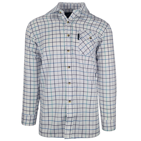 Country Classics Mens Long Sleeved Country Check Shirt Blenheim Teal - Premium clothing from Country Classics - Just $17.99! Shop now at Warwickshire Clothing