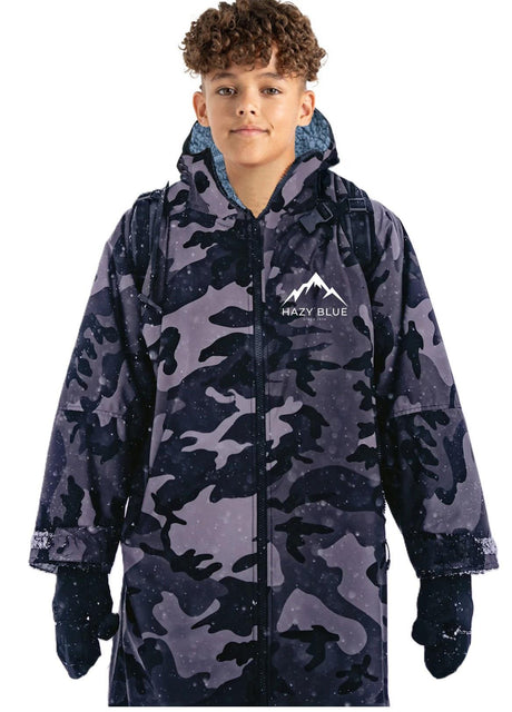 Hazy Blue Waterproof Kids All Weather Changing Robe - Just £59.99! Shop now at Warwickshire Clothing. 