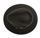 Hazy Blue Mens Ladies Hat Fedora Wide Brim Wool Hat - Just $23.99! Shop now at Warwickshire Clothing. Free Dellivery.