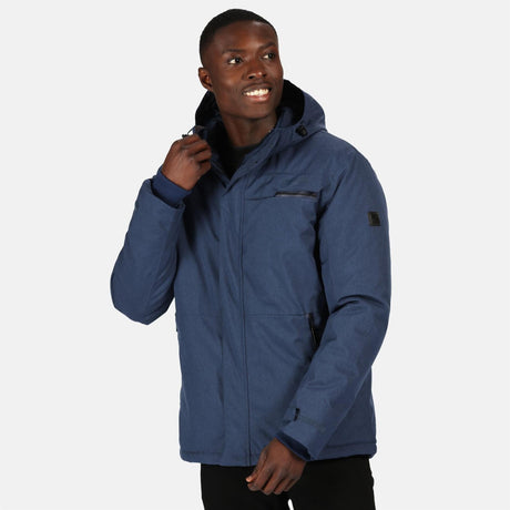 Regatta Mens Volter Shield II Heated Insulated Hooded Waterproof Jacket Coat - Just £84.99! Shop now at Warwickshire Clothing. 