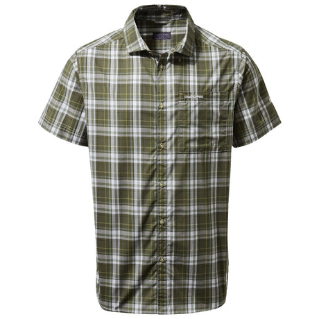 Craghoppers Mens Vernon Summer Check Short Sleeve Shirt - Just £18.99! Shop now at Warwickshire Clothing. 