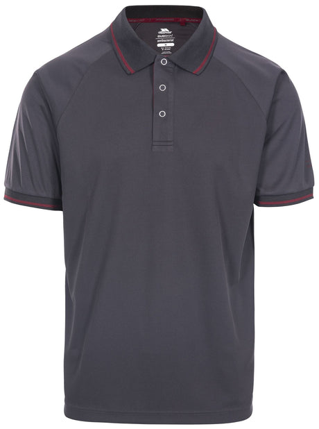 Trespass Mens Bonington Quick Dry Active Polo Shirt UV Insect Protection - Just £14.99! Shop now at Warwickshire Clothing. 