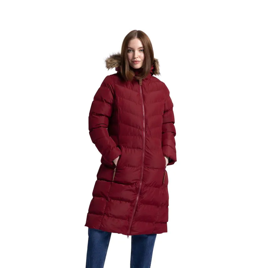 Trespass Audrey Womens Ladies Long Parka Coat - Just £54.99! Shop now at Warwickshire Clothing. 