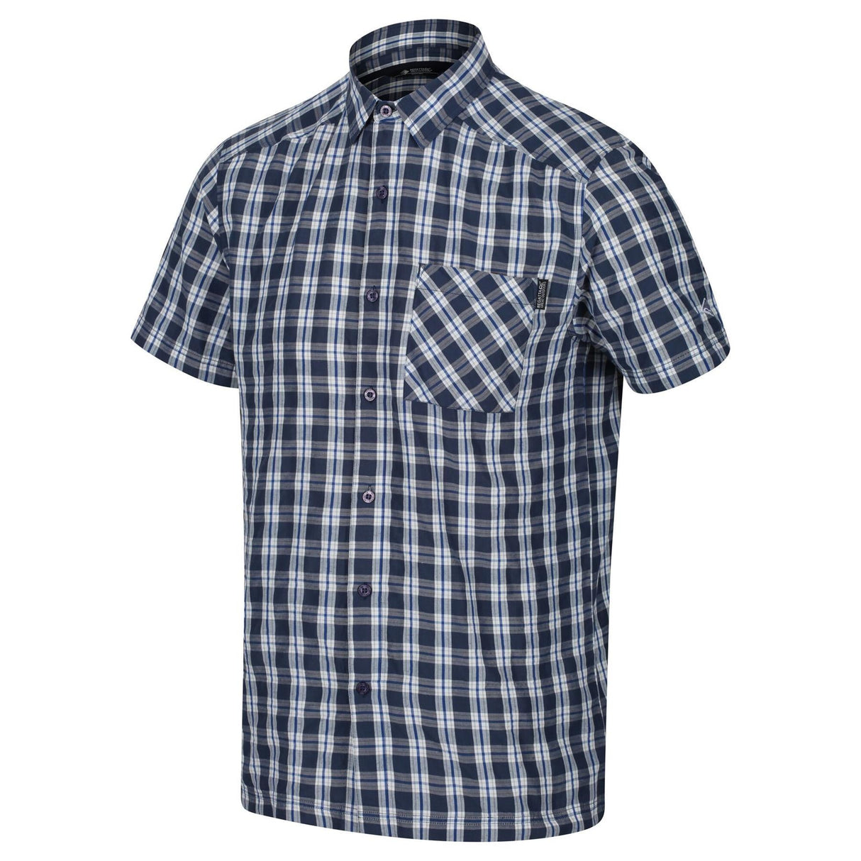 Regatta Mens Mindano V Check Short Sleeve Shirt - Premium clothing from Regatta - Just $14.99! Shop now at Warwickshire Clothing