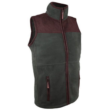 Hazy Blue Denton I Mens Fleece Gilet - Just £29.99! Shop now at Warwickshire Clothing. 