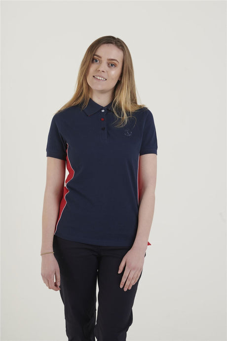 Hazy Blue Womens Short Sleeve Polo Shirt - Mia II - Just $14.99! Shop now at Warwickshire Clothing. Free Dellivery.