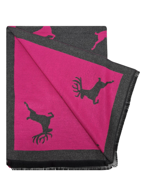 Hazy Blue New Heritage Collection Women's Scarves  - STAG - Just £13.99! Shop now at Warwickshire Clothing. 