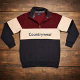 Hazy Blue Countrywear Henley Sweatshirt