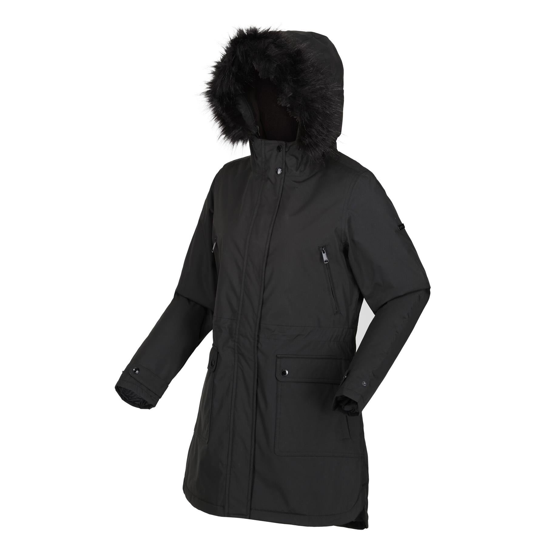 Women's rimona waterproof insulated best sale hooded parka jacket black