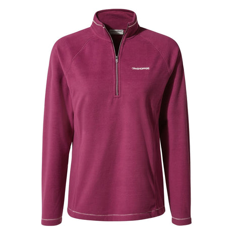 Craghoppers Miska V Womens Half Zip Long Sleeved Fleece - Just £19.99! Shop now at Warwickshire Clothing. 