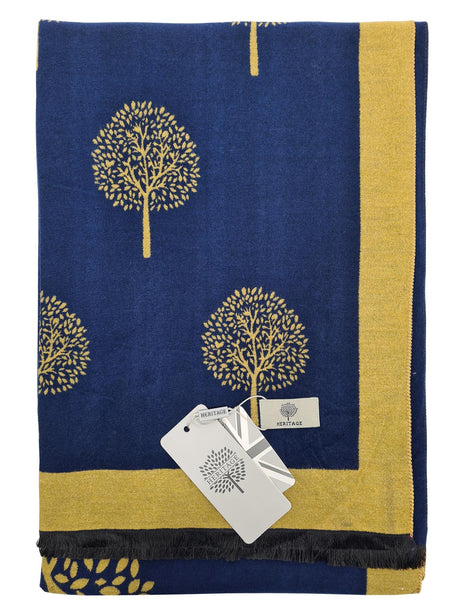 Heritage Pashmina Tree Of Life Womens Scarf - Just £14.99! Shop now at Warwickshire Clothing. 