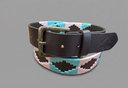 Hazy Blue Brown Leather Polo Belts: Equestrian Style & Everyday Elegance - Jordon