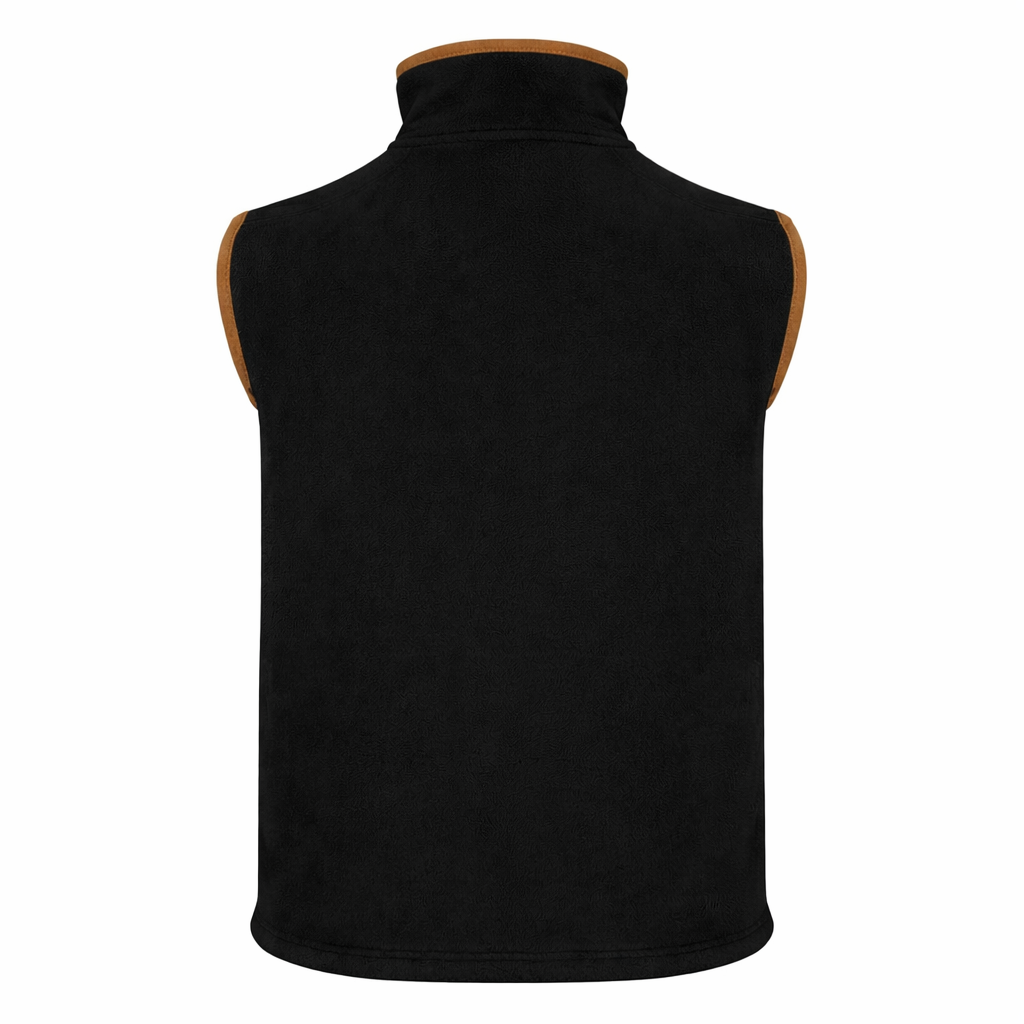 Hazy Blue Mens Fleece Waistcoat Gilet Bodywarmer - Bentley