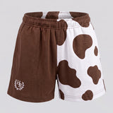 Hazy Blue Harper Colour Block Kids Shorts - Unisex