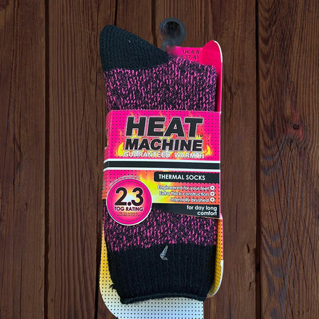 Womens Heat Machine Socks Thermal Tog 2.3 Warm Winter Socks - Just £6.99! Shop now at Warwickshire Clothing. 