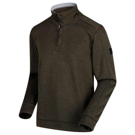 Regatta Mens Lardner Long Sleeved Fleece Pullover Jumper Sweater Sleeve - Just £17.99! Shop now at Warwickshire Clothing. 
