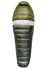 Sierra Designs Get Down 20°F (-7°C) 550-Fill DriDown Sleeping Bag - Long - Green/White