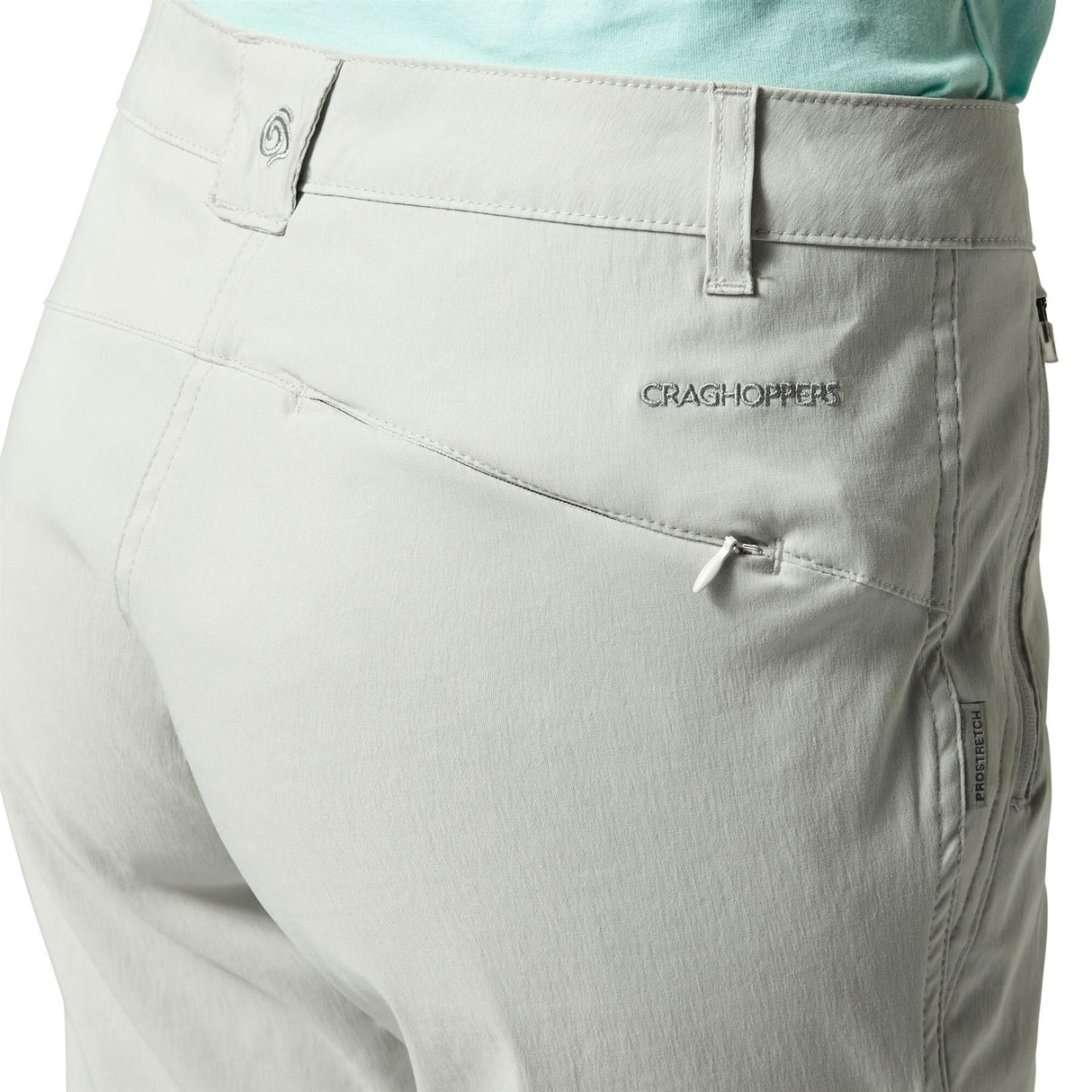 Craghoppers Womens Kiwi Pro Full Stretch Crops 3/4 Capri Light Summer Trousers