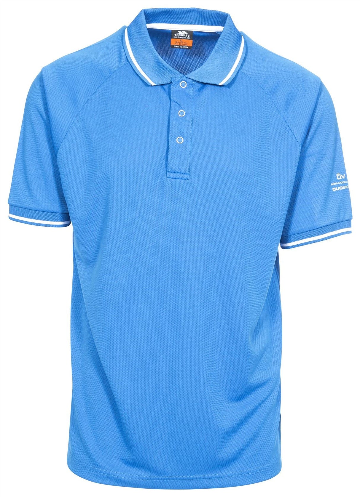 Trespass Mens Bonington Quick Dry Active Polo Shirt - Just $14.99! Shop now at Warwickshire Clothing. Free Dellivery.
