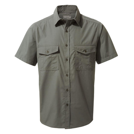 Craghoppers Mens Kiwi Short Sleeved Shirt Nosi Defense - Just £26.99! Shop now at Warwickshire Clothing. 