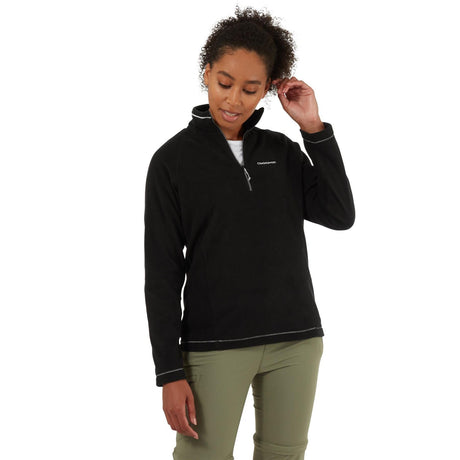 Craghoppers Miska V Womens Half Zip Long Sleeved Fleece - Just £19.99! Shop now at Warwickshire Clothing. 