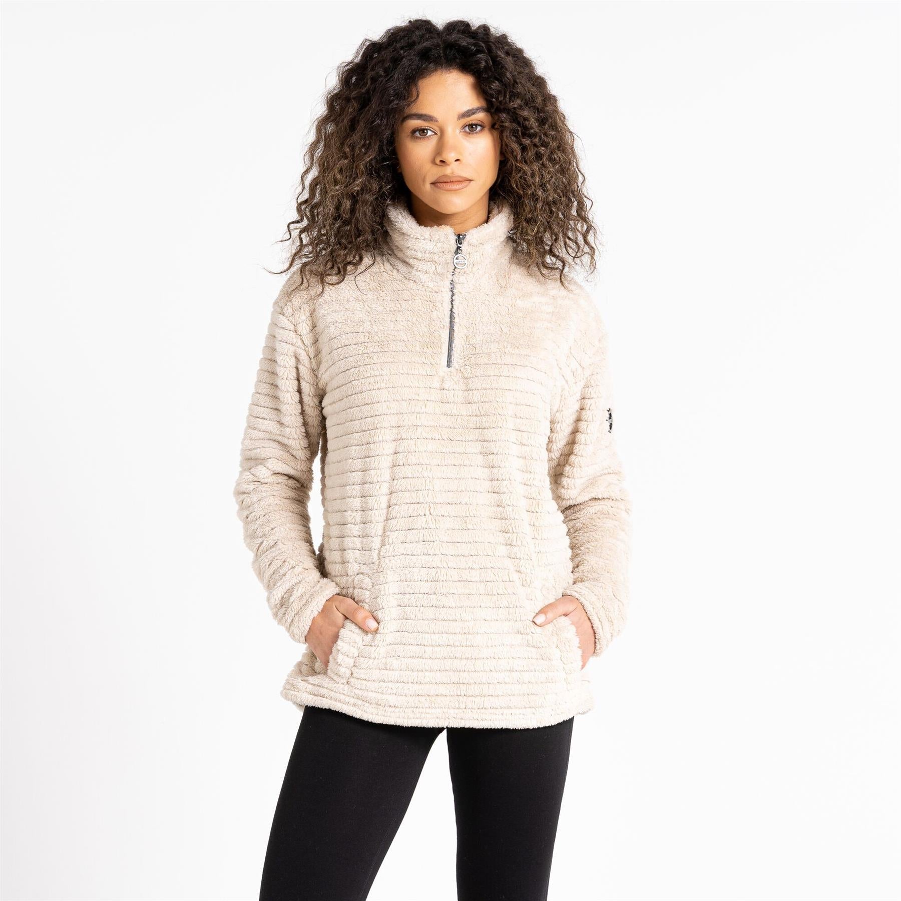 Fluffy fleece clearance pullover women's