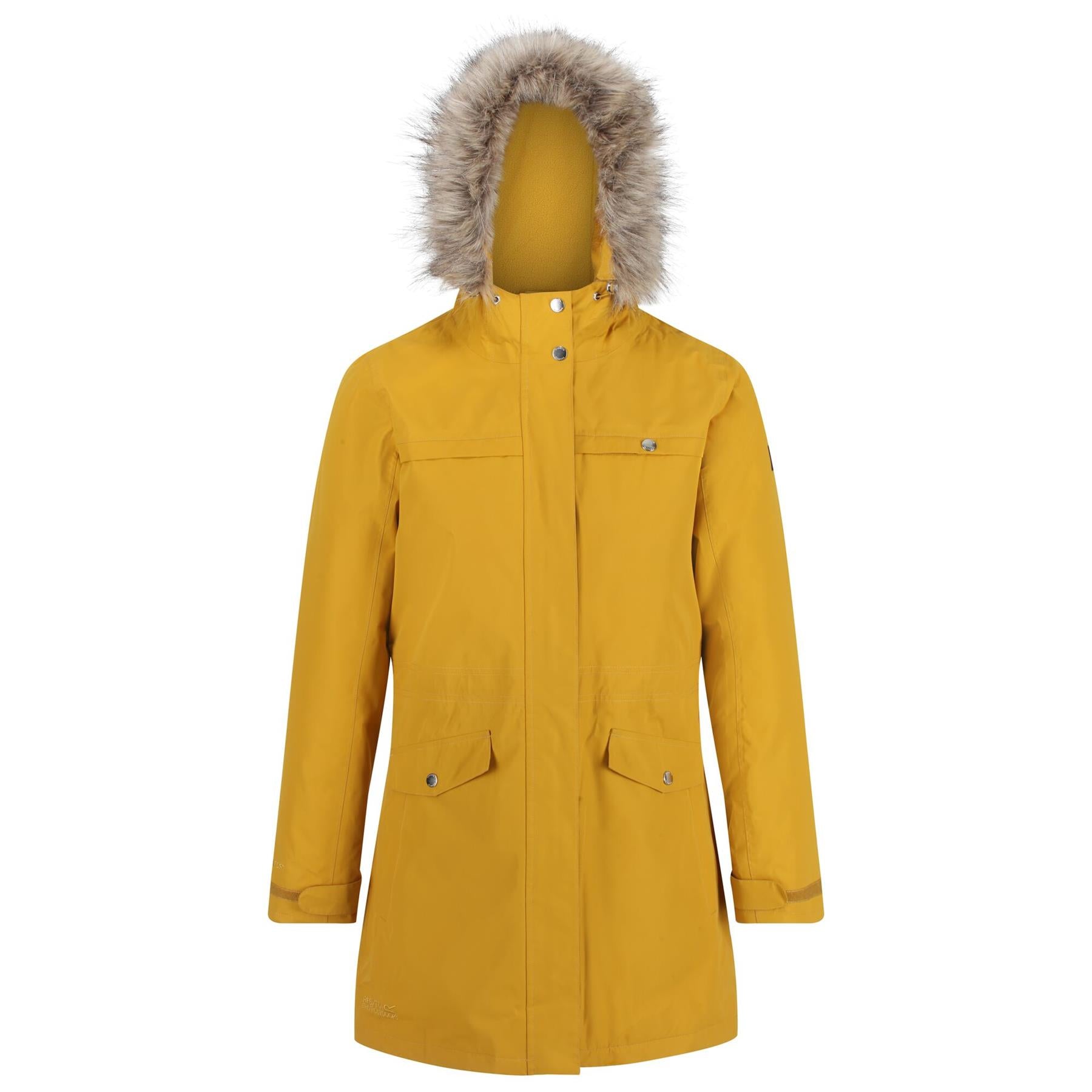 Regatta Womens Serleena II Waterproof Insulated Fur Trim Hooded Parka Warwickshire Clothing