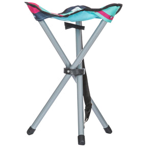 Trespass Ritchie Camping Fishing Folding Tripod Stool Seat Chair + Carrying Bag - Just £9.49! Shop now at Warwickshire Clothing. 