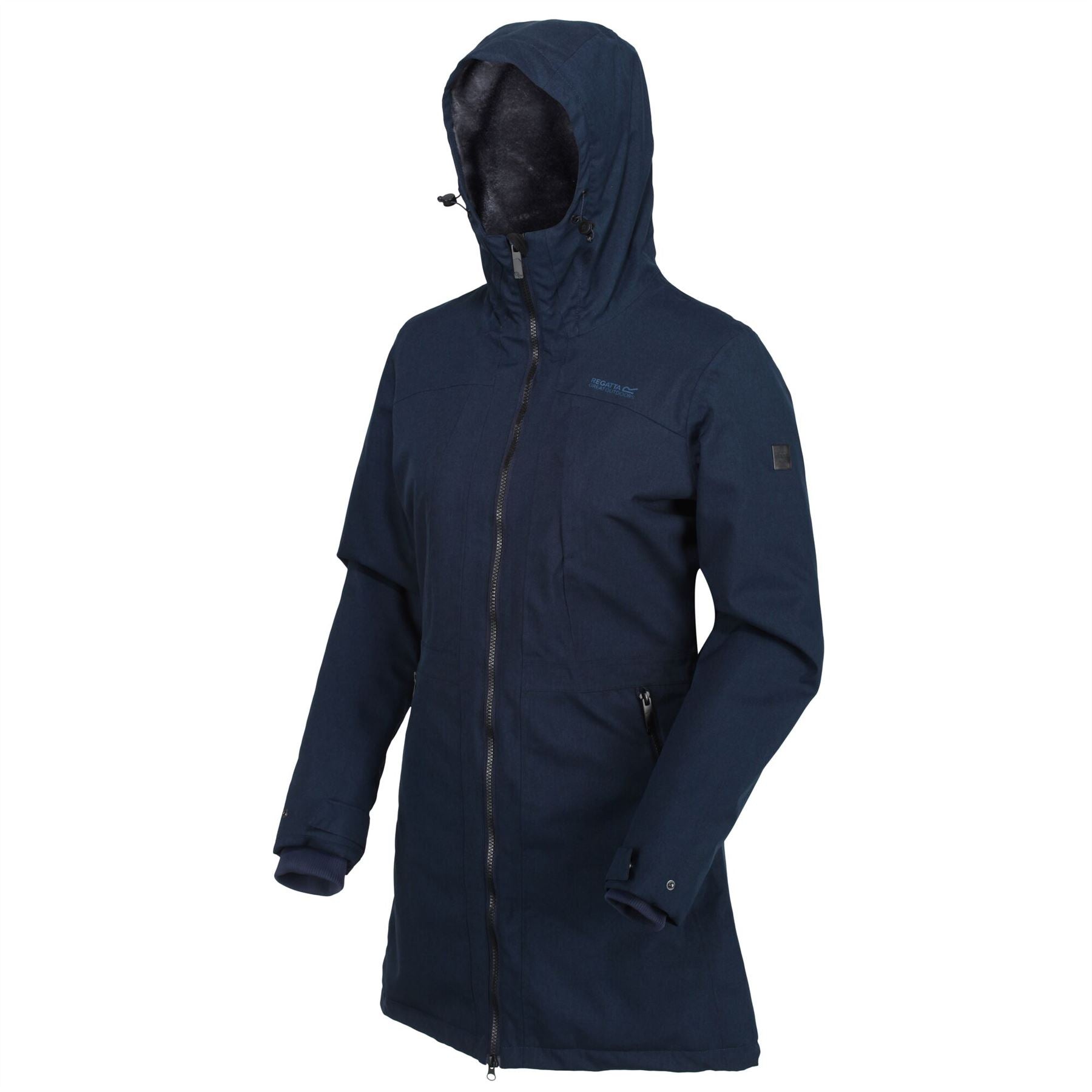 Women's voltera waterproof cheap heated jacket navy