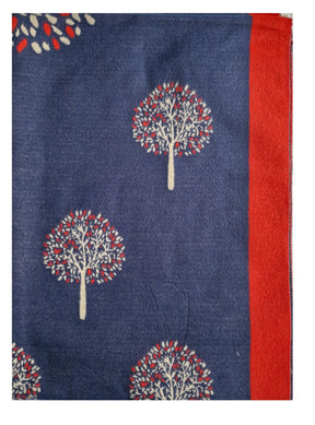 Hazy Blue Tree Of Life Scarfs - Just £13.99! Shop now at Warwickshire Clothing. 