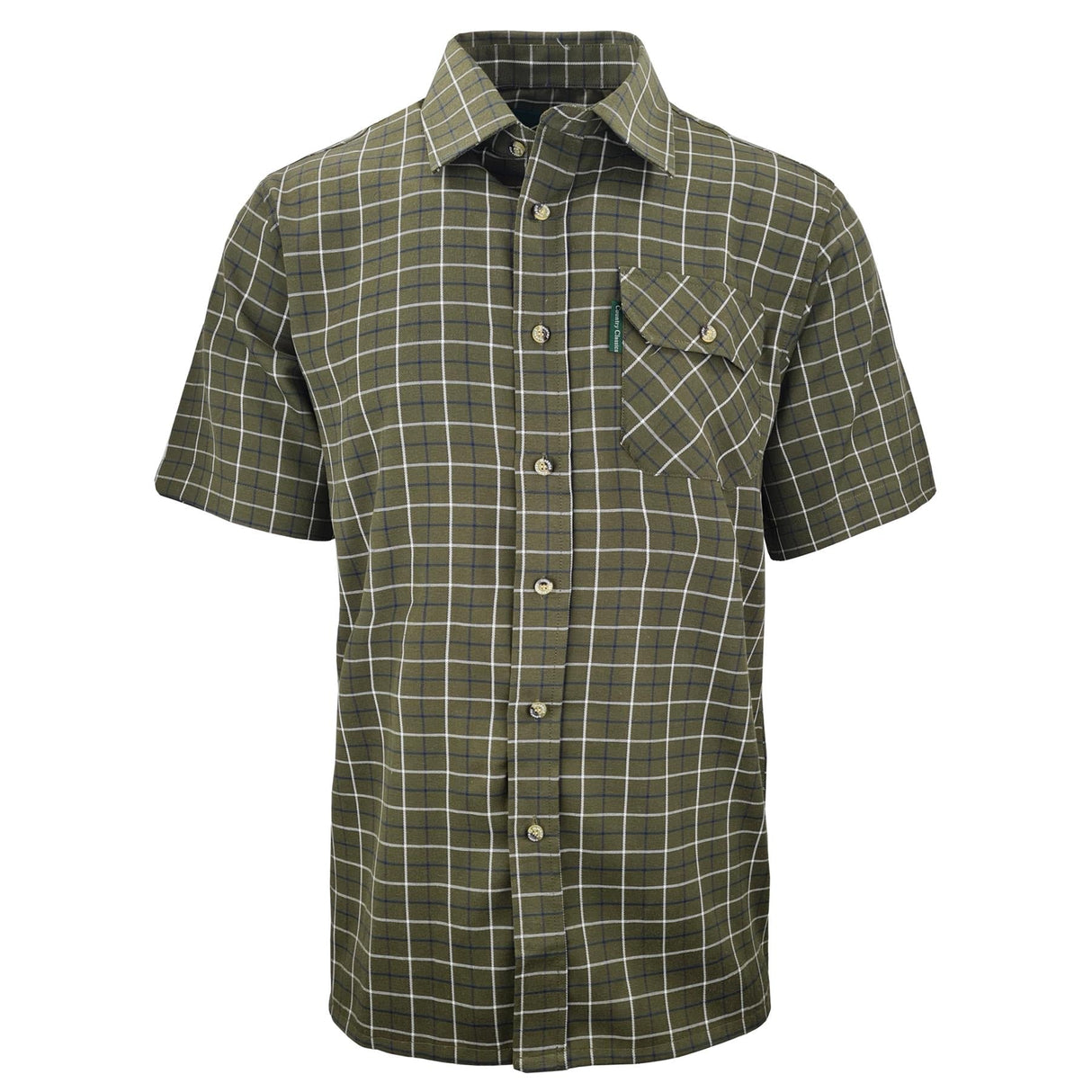 COUNTRY CLASSICS Mens Short Sleeved Check Shirt - Premium clothing from Warwickshire Clothing - Just $16.99! Shop now at Warwickshire Clothing