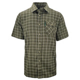 Country Classics Mens Short Sleeve Check Shirt - Woburn Green - Premium clothing from Country Classics - Just $16.99! Shop now at Warwickshire Clothing