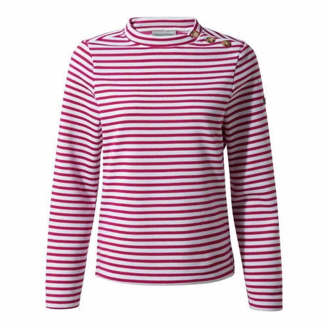 Craghoppers Womens Balmoral Striped Crew Neck Jersey - Just $26.99! Shop now at Warwickshire Clothing. Free Dellivery.